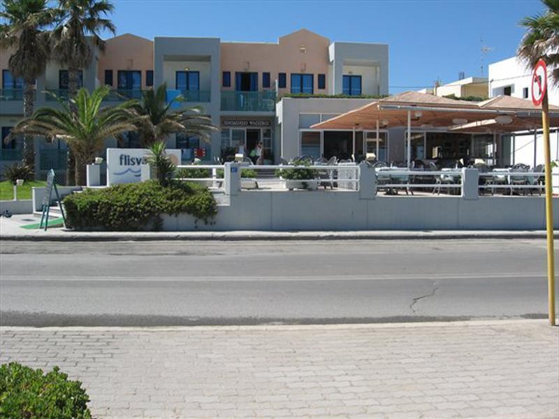 Ferienwohnung Flisvos Beach (Adults Only) Rethymno Exterior foto